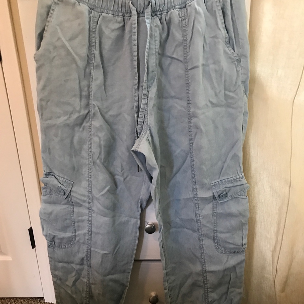 Light Denim cargo pant